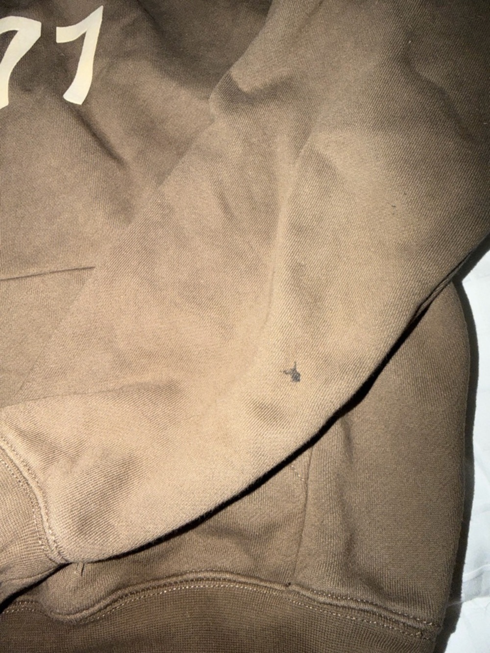 ESSENTIALS BROWN SWEATSHIRT - Picture 3 of 3